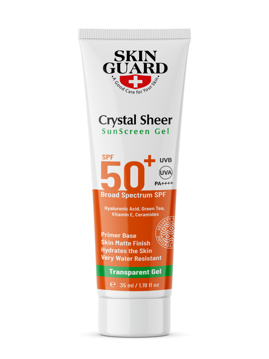 Sunscreen Crystal Sheer Transparent Gel SPF 50+ Offer 1+1