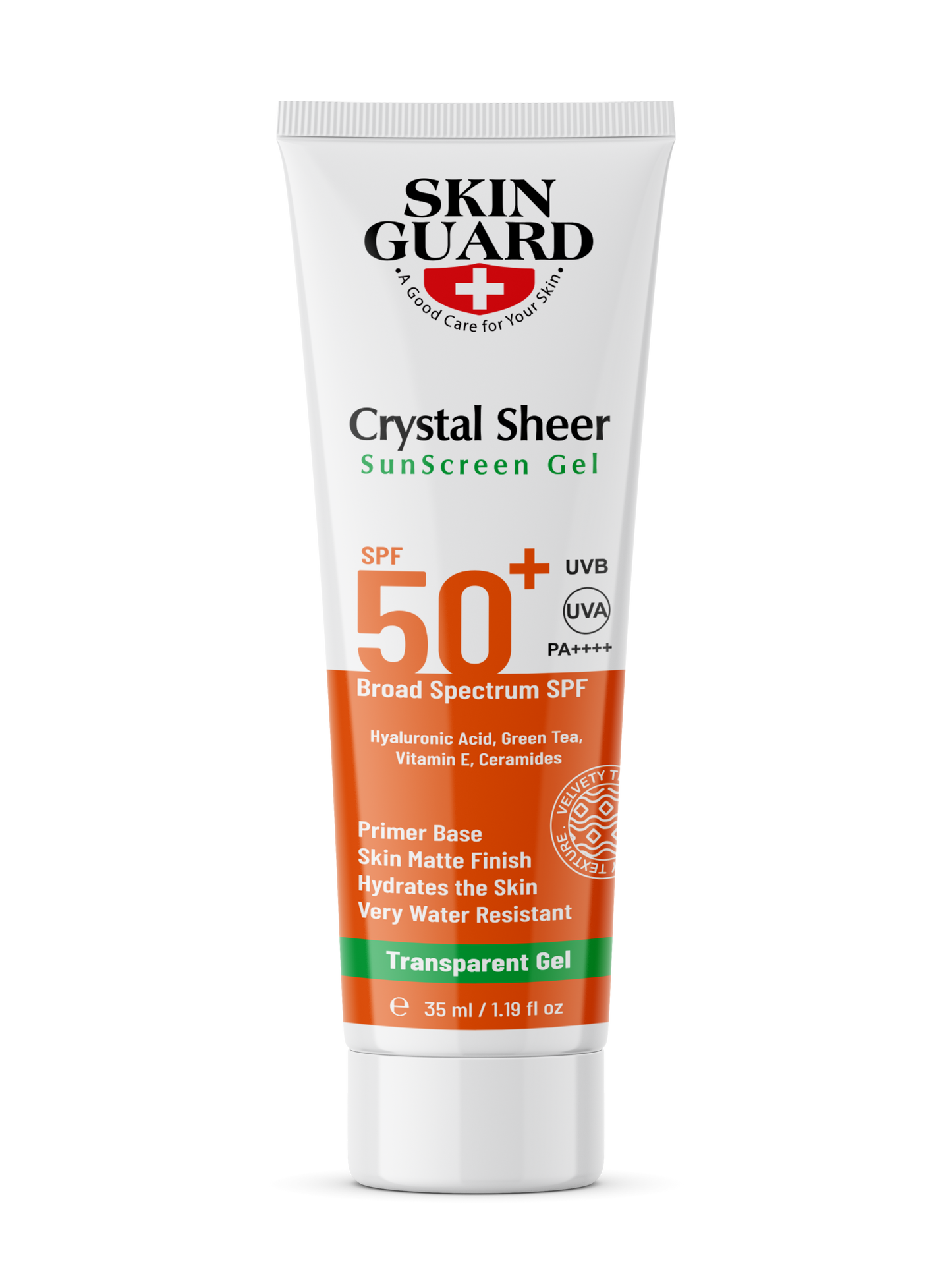 Sunscreen Crystal Sheer Transparent Gel SPF 50+ Offer 1+1