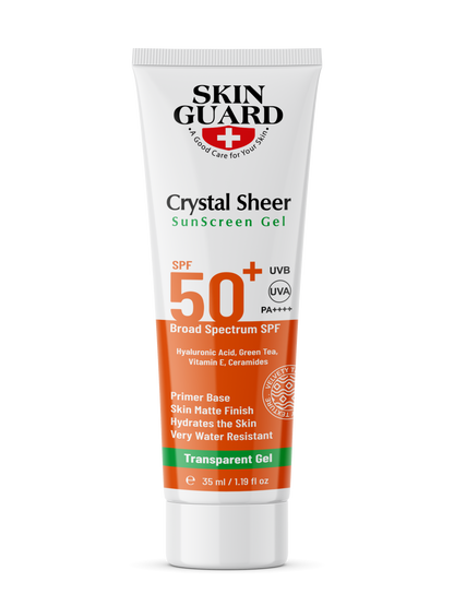 Sunscreen Crystal Sheer Transparent Gel SPF 50+ Offer 1+1